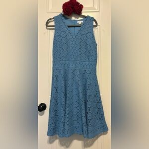 Stunning Spring Blue Dress